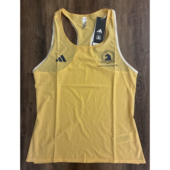 Adidas 2024 Boston Marathon Razorback Running Singlet Women Size Small IS9499 - Picture 1 of 7